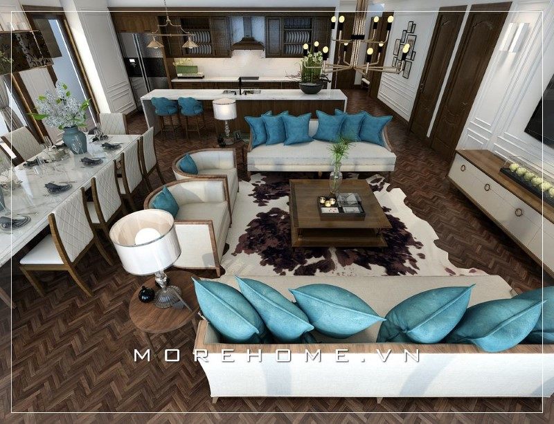 Mẫu thiết kế phòng khách biệt thự đẹp độc đáo và ấn tượng bạn nên tham khảo và cân nhắc.