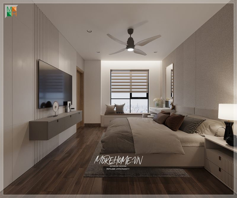 Morehome cung cấp những mẫu thiết kế phòng ngủ đẹp sang trọng để mang lại không gian ấm áp và ấn tượng đến với tổ ấm của gia đình.